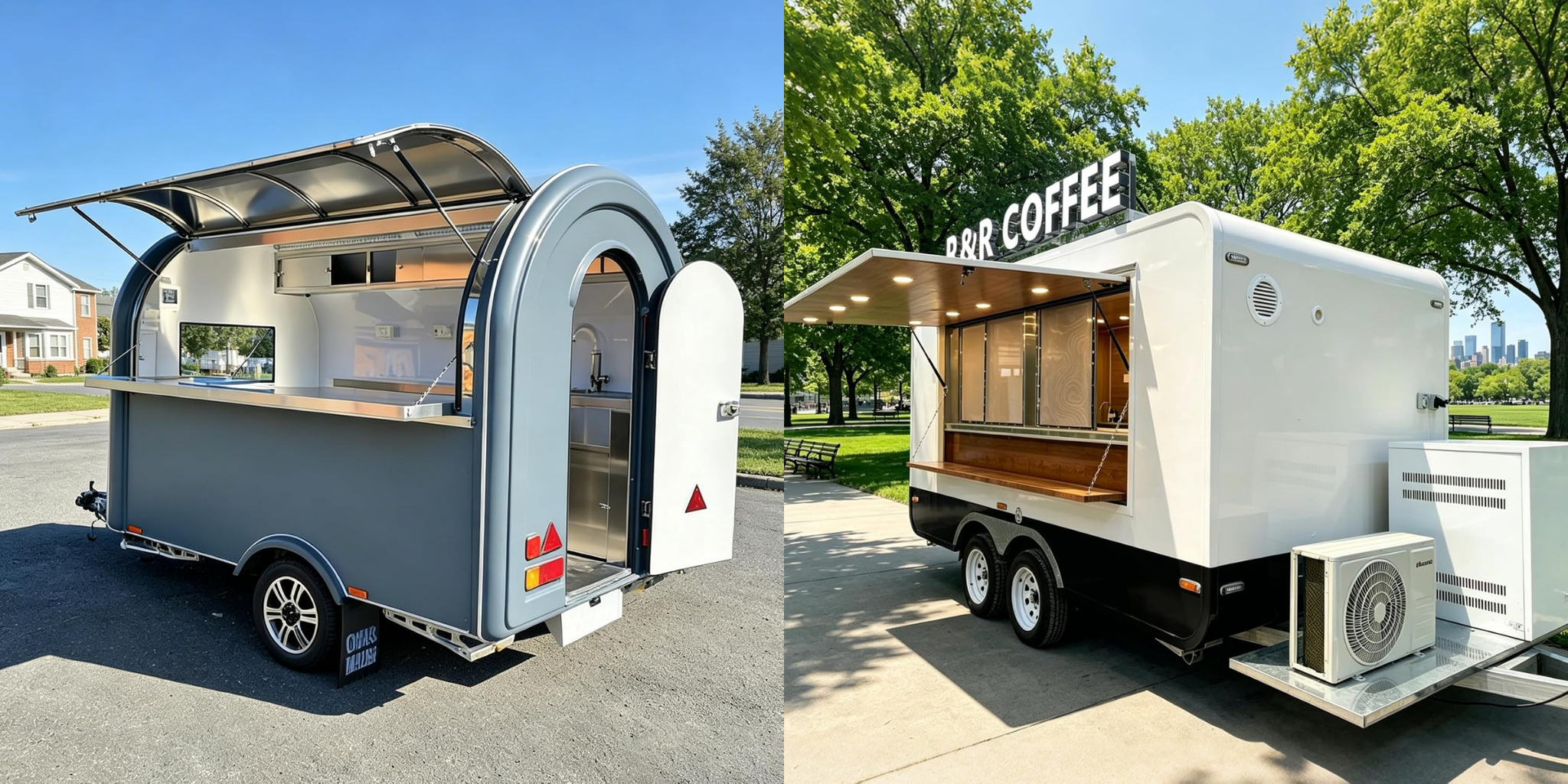 Amazon Sells Mobile Coffee Trailers Starting at $2,500
