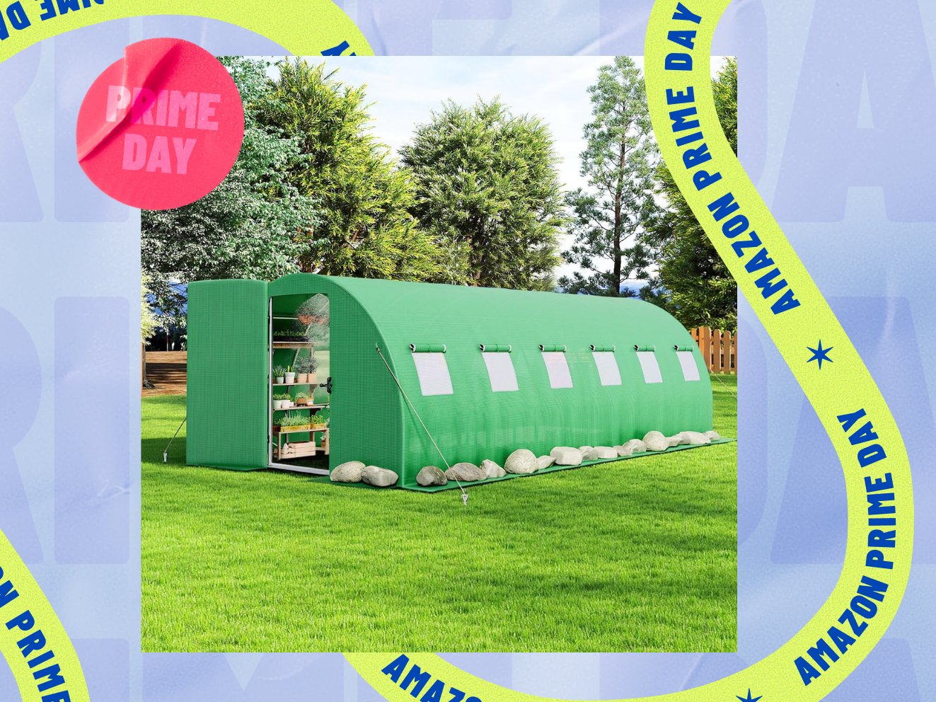 Amerlife Walk-In Tunnel Greenhouse Is 21% Off on Prime Day