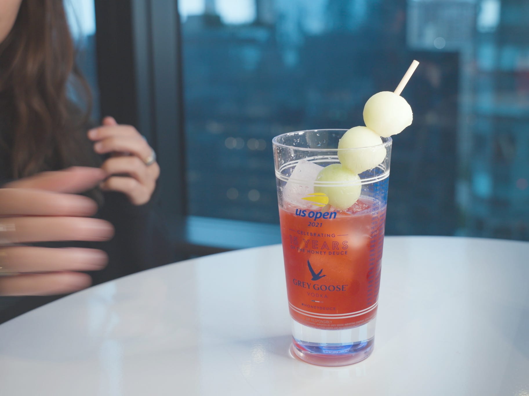 Honey Deuce Mocktail Recipe With Honeydew Melon Balls