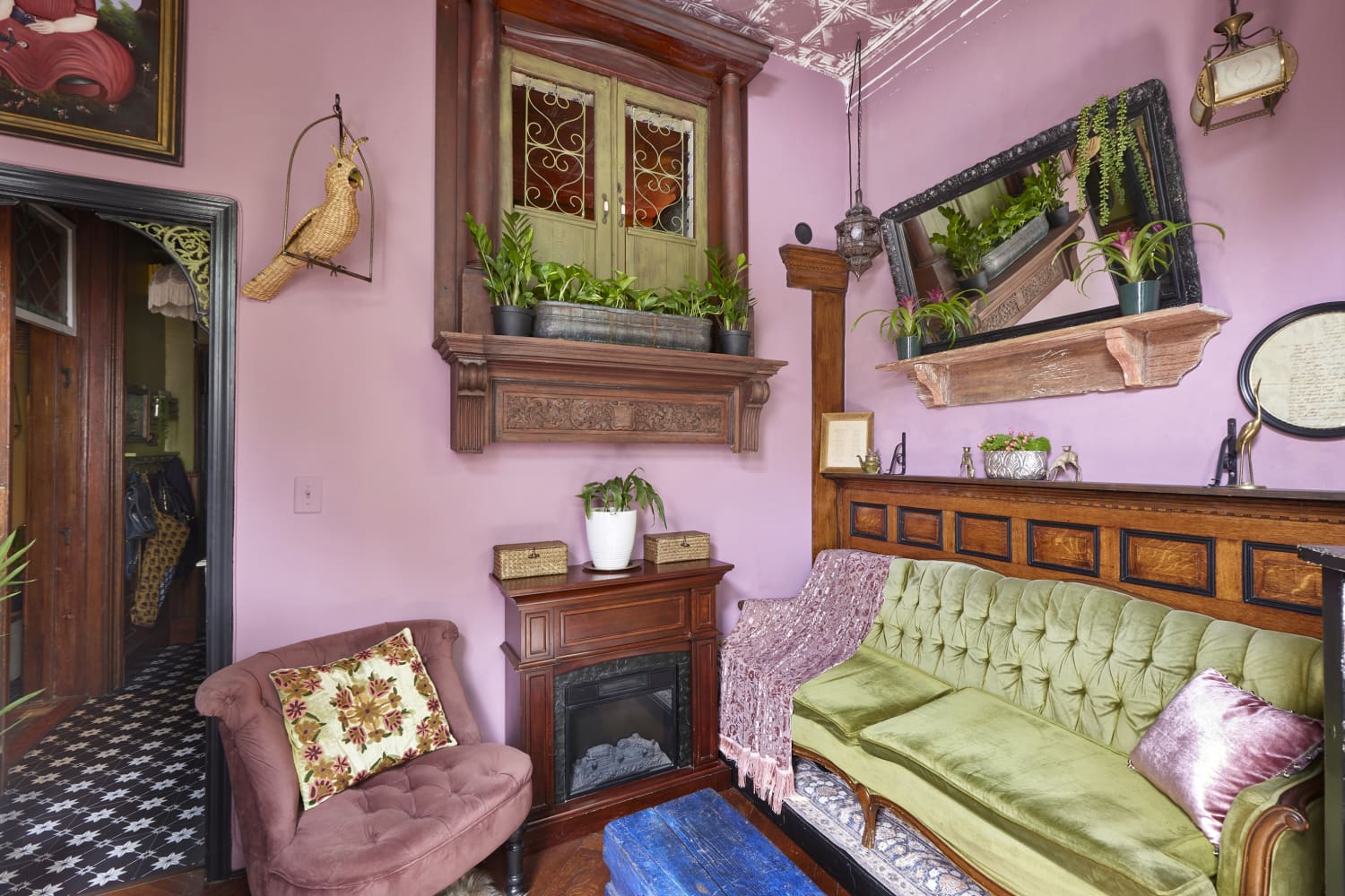 New Yorkers Loft Their Bed to Turn a 1-Bedroom into 2