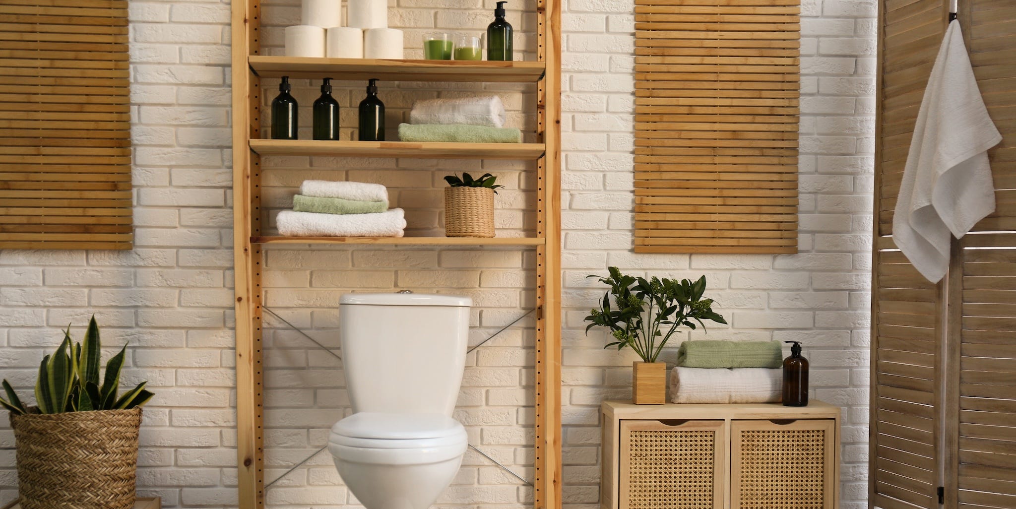 Over-Toilet Storage Solutions for Small Bathrooms
